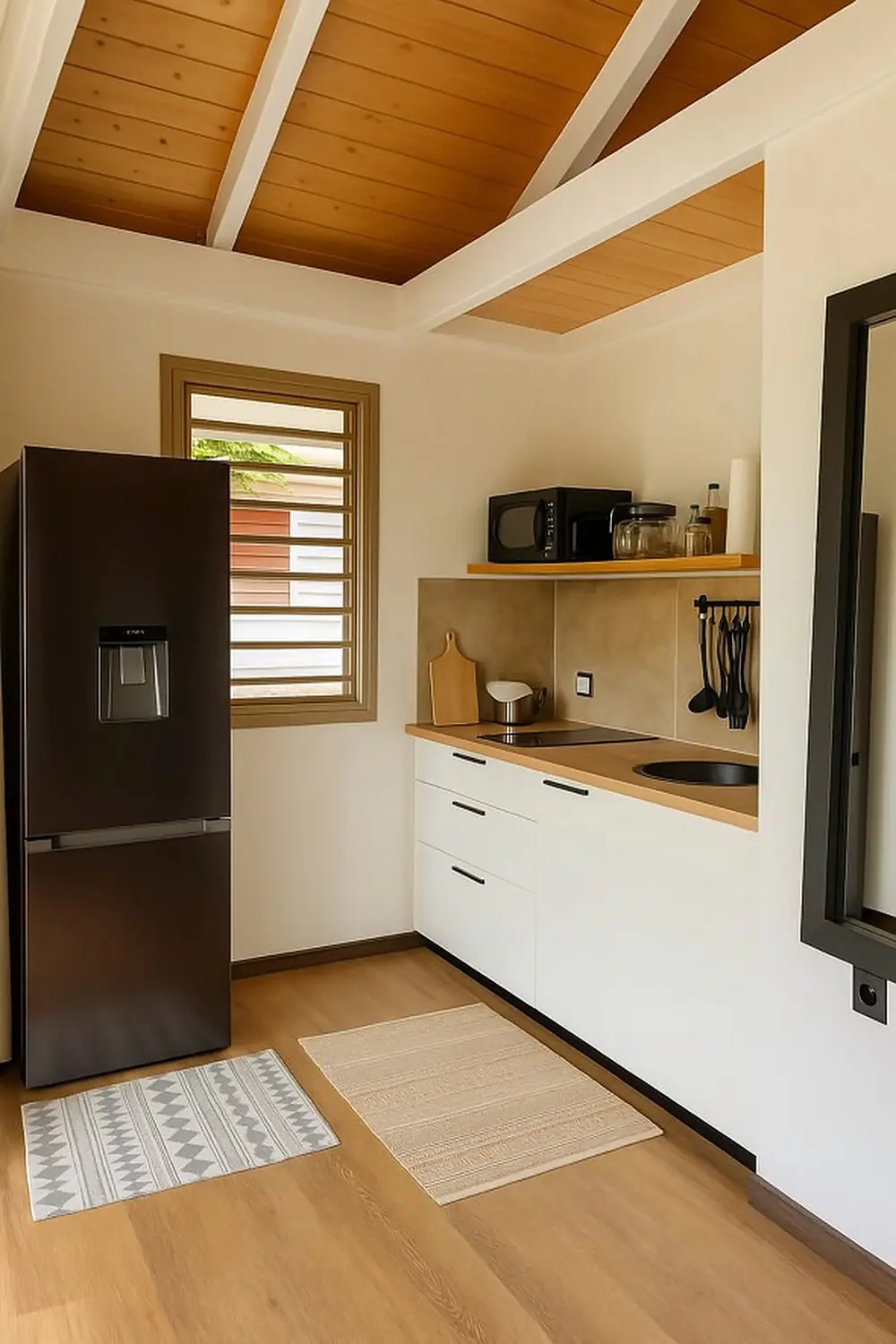 Cuisine équipée du bungalow